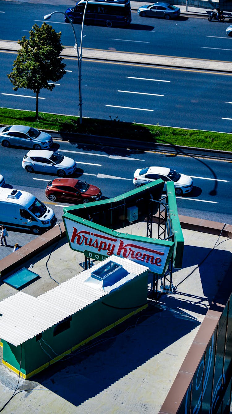 安卡拉Krispy Kreme鸟瞰图