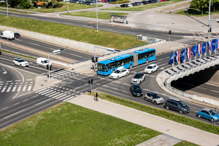 道路交叉口视图