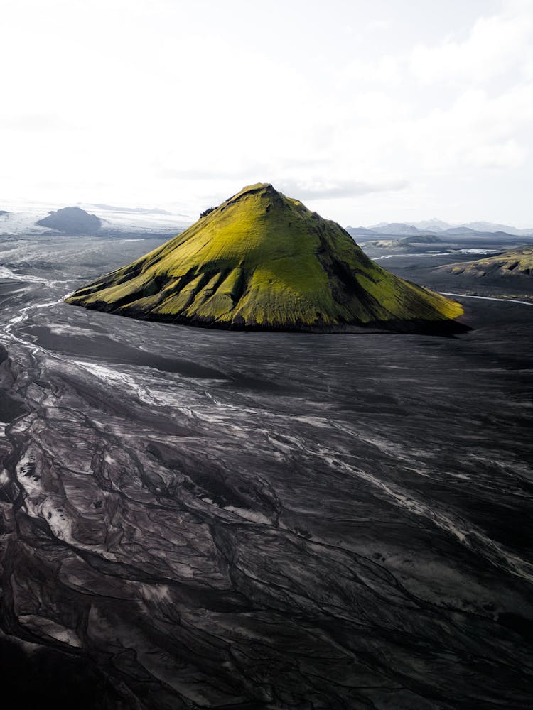 冰岛的Maelifell火山