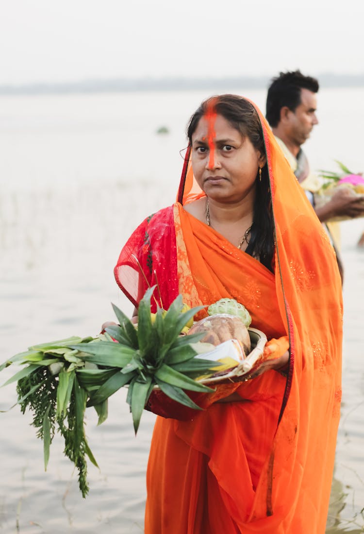 Chhath Puja节期间的女性