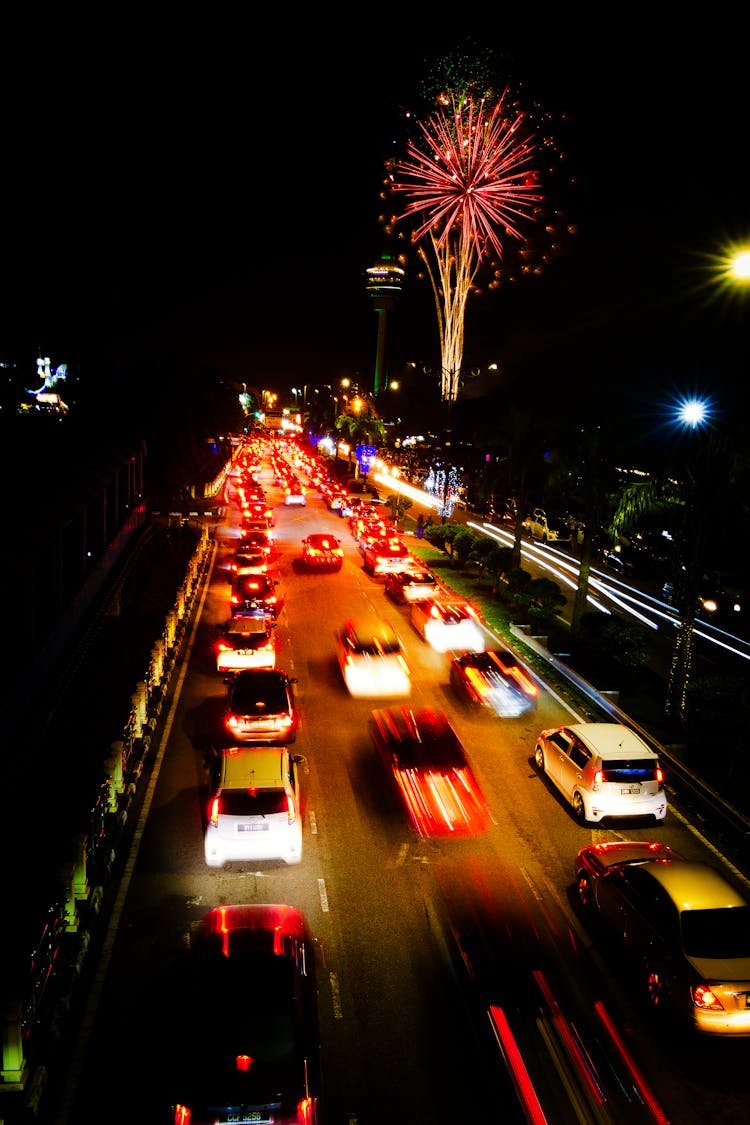 街道上的汽车