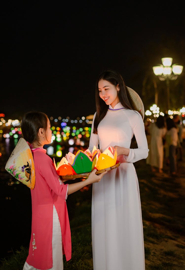 Hộ河边的元宵节