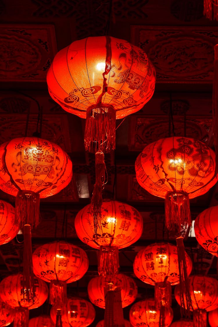 中国传统红灯笼