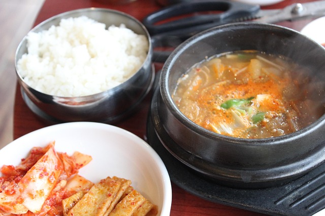 豆沙汤韩国菜鲍勃