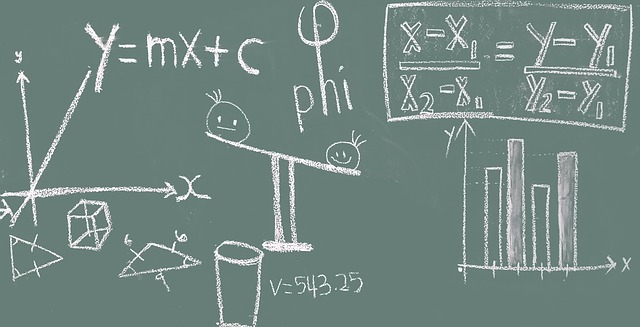 数学黑板教育课堂