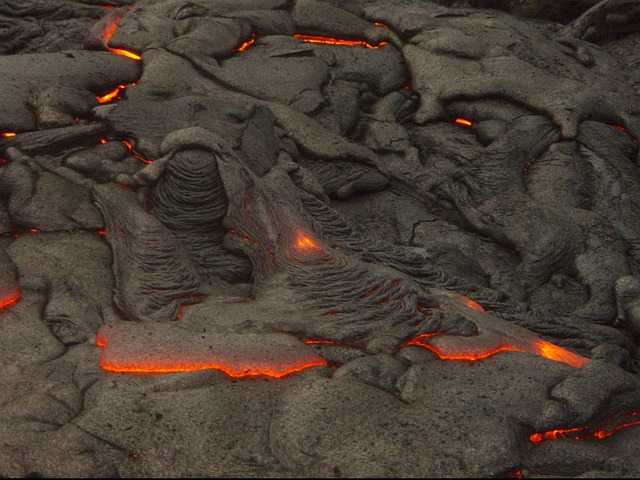 熔岩夏威夷火山科纳自然