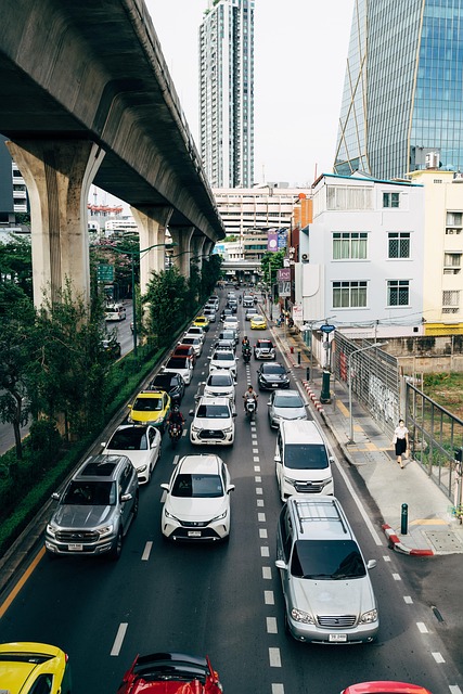 城市道路交通堵塞