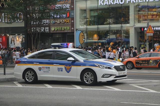 韩国警车