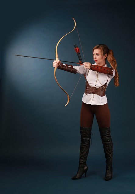 弓箭手幻想女人cosplay