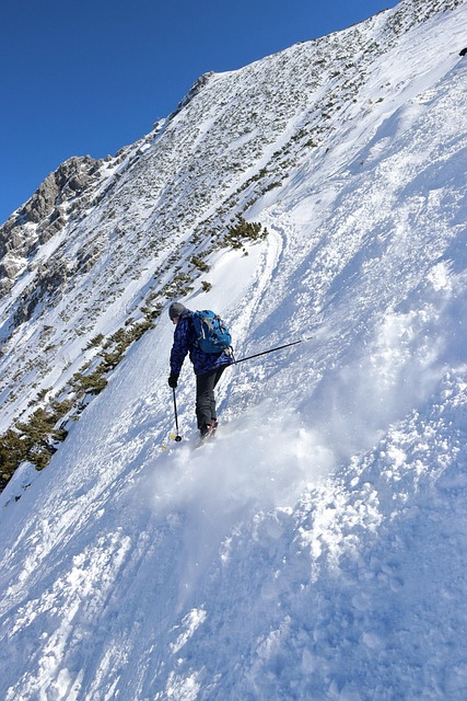 滑雪冬季自然活动休闲