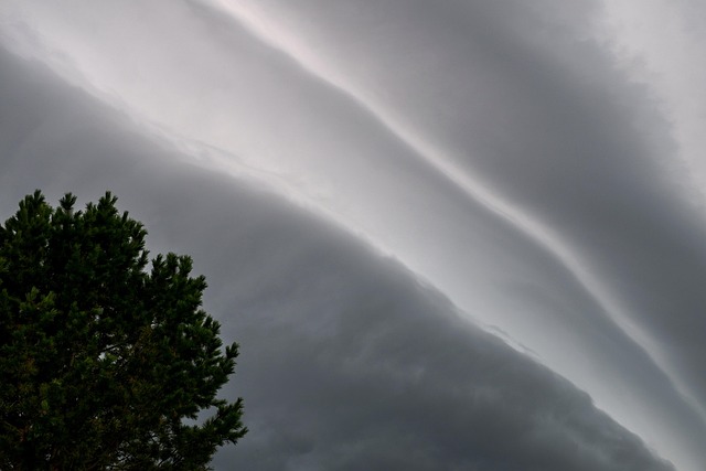天空乌云风暴云