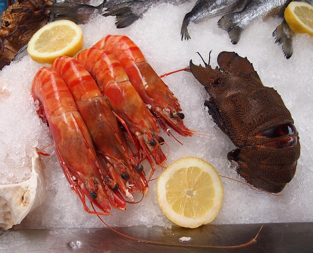 虾海鲜冷冻海鲜