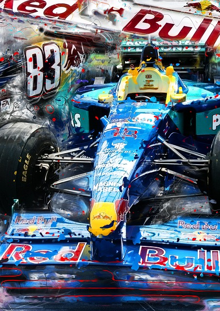 红牛f1一级方程式赛车