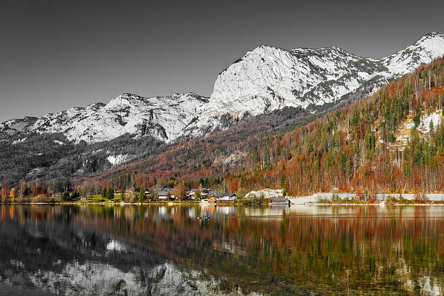 湖山自然景观