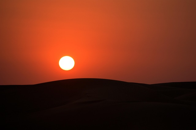 沙漠日出