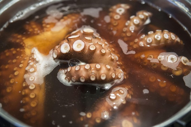 章鱼烹饪美味
