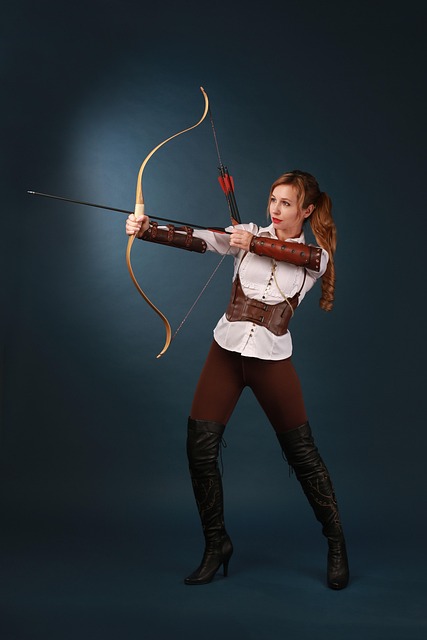 弓箭手幻想女人cosplay