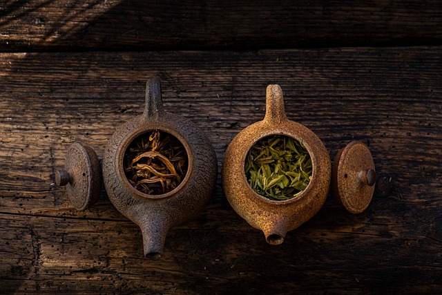 茶壶茶叶绿茶