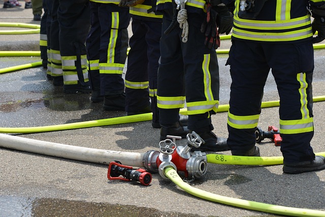 消防员feuerloeschuebung