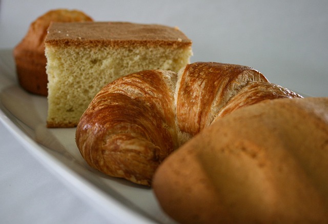 面包烘焙食品牛角面包