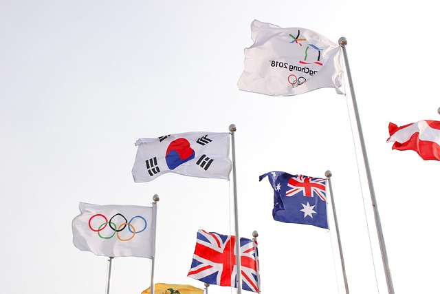 平昌朝鲜国旗
