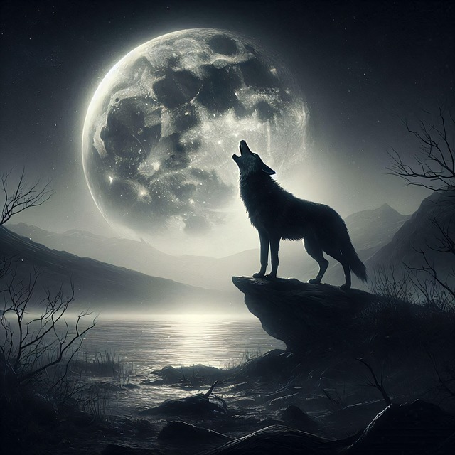 狼嚎月夜