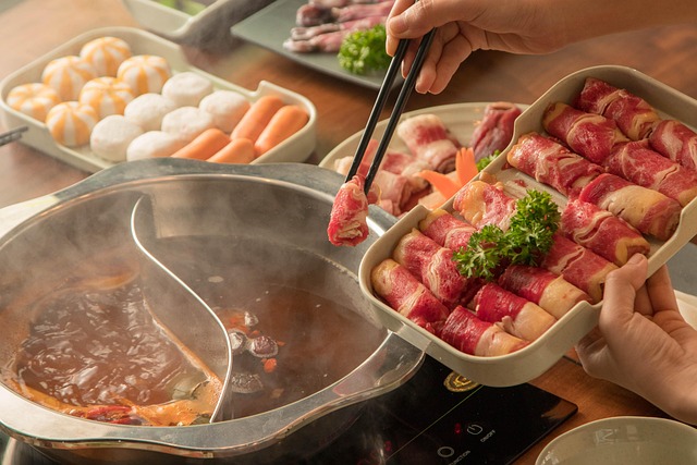 牛肉肉牛肉火锅美食