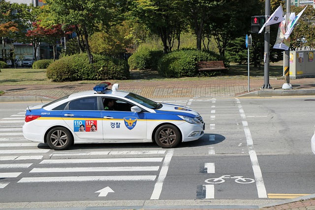 韩国警车