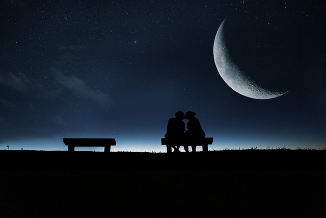 梦幻浪漫吻月之夜