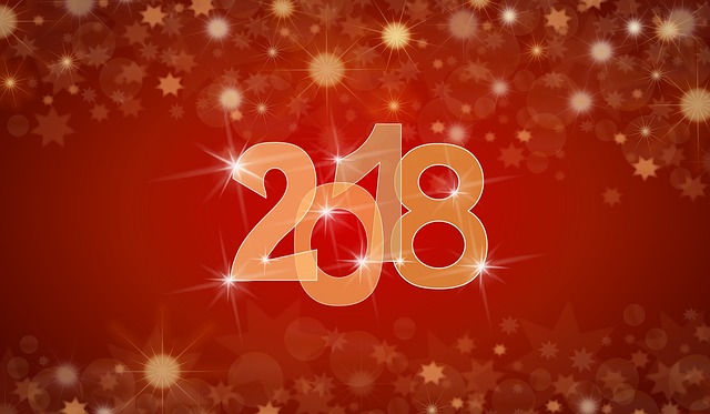 2018年新年背景