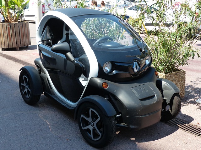 汽车小型迷你雷诺twizy