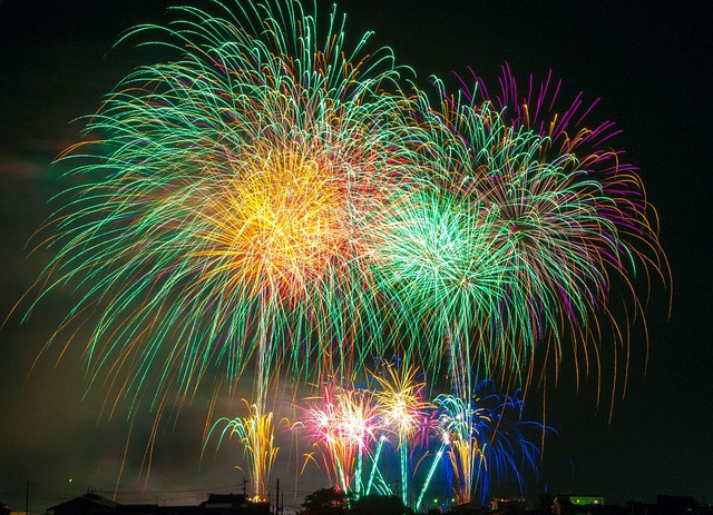 烟花爆竹新年
