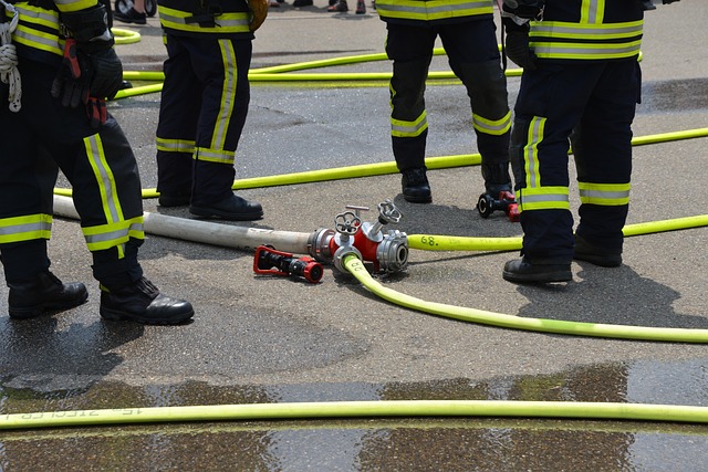 消防员feuerloeschuebung