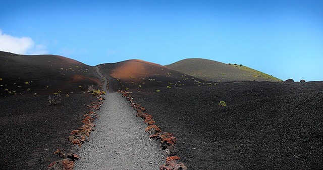 加那利群岛火山路径