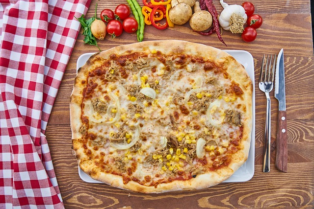 披萨糕点食品美味胡椒