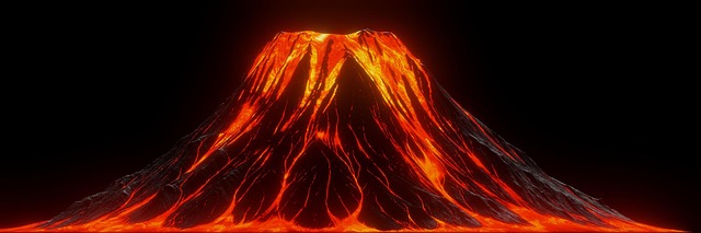 熔岩火山喷发地质学