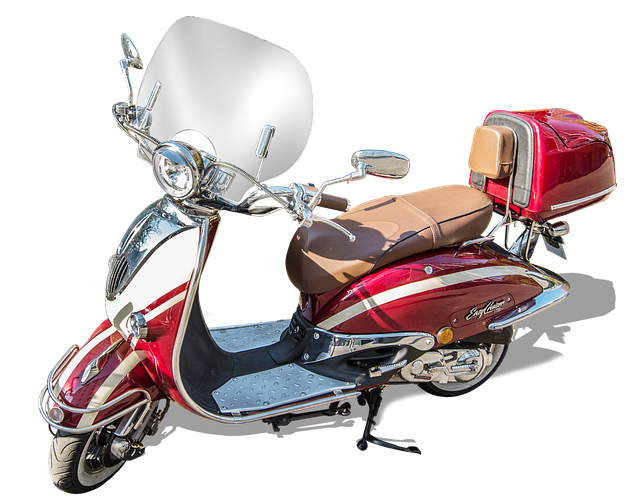 摩托车隔离车vespa
