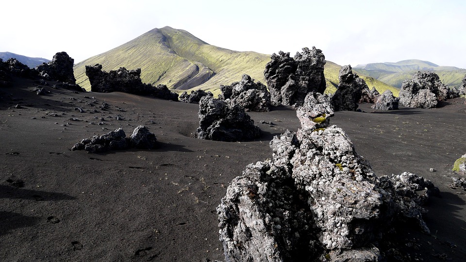 冰岛火山自然
