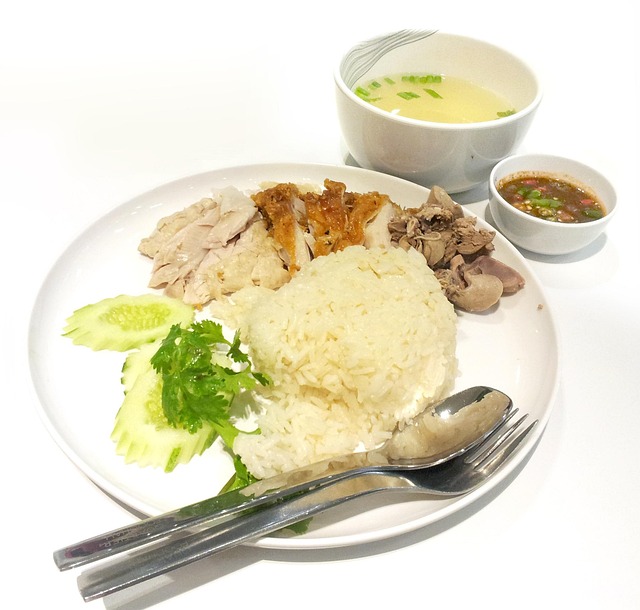食品鸡肉午餐汤菜