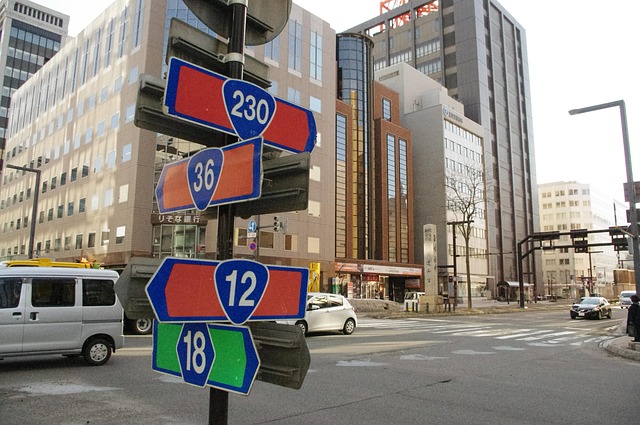 路标编号路标交通