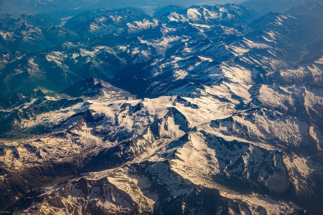 高山雪景