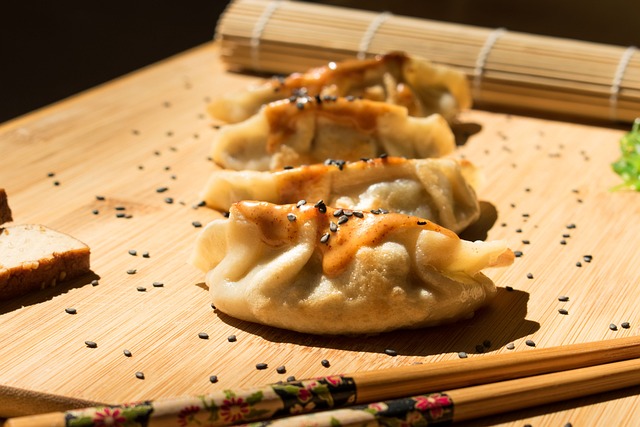 主菜食品饺子午餐