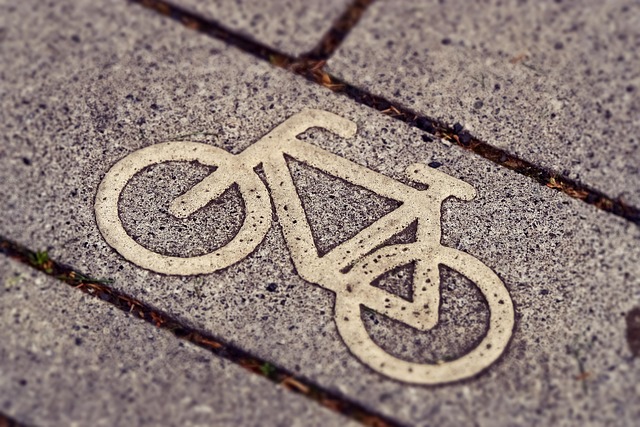 自行车道路标