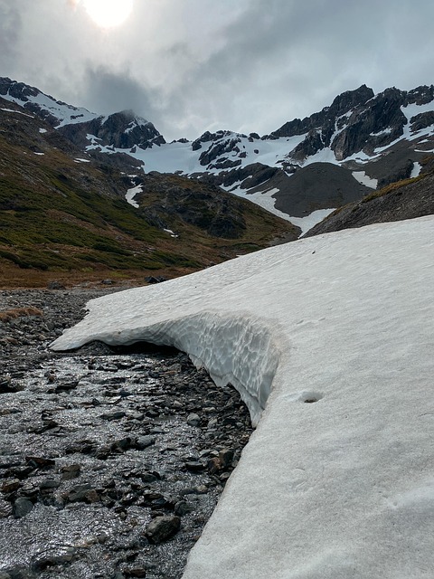 高山雪寒探险